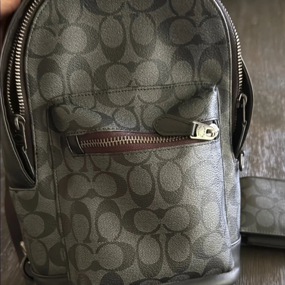 Coach Black and Brown Belt Bag - Picture 2 of 16